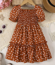 Load image into Gallery viewer, Polka Dot Puff Dress