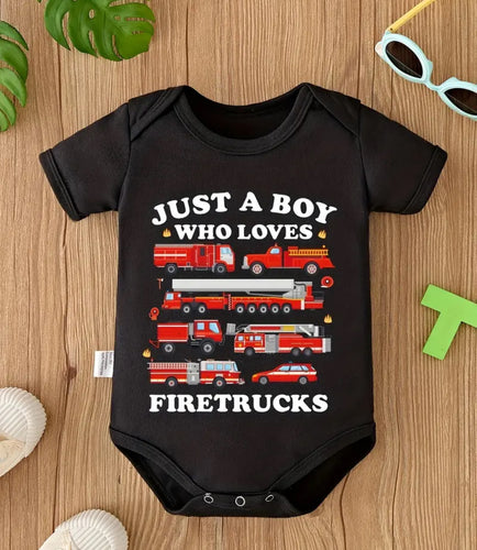 ❤️ Fire Truck Onesie