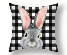 Load image into Gallery viewer, Black Accent Easter Pillow Cases