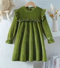 Load image into Gallery viewer, Velvet Sleeve Dress