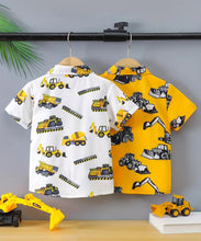 Load image into Gallery viewer, Excavator Button-up  Shirt