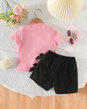 Load image into Gallery viewer, Bow Short Outfit