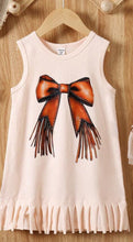 Load image into Gallery viewer, Western Fringe T-Shirt Dress