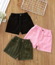 Load image into Gallery viewer, Colored Jean Shorts