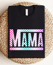 Load image into Gallery viewer, Rainbow Checkered Mama Tee