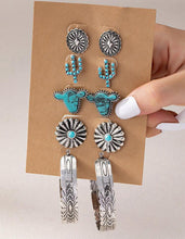 Load image into Gallery viewer, Turquoise earrings sets