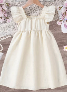 Spring Flower Smock Dress