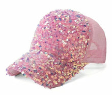 Load image into Gallery viewer, Chunky Sequin baseball cap