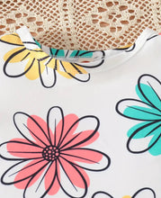 Load image into Gallery viewer, Ruffled Sleeve Flower Outfit