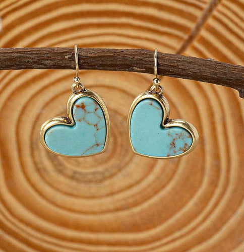 Turquoise Hearts