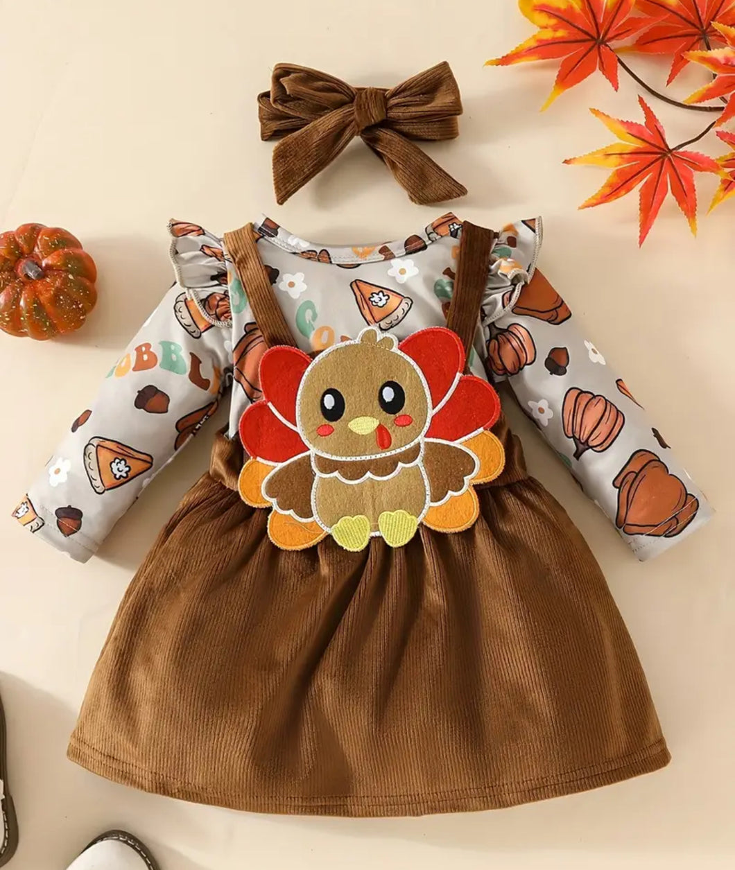 Turkey Suspender Dress