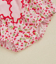 Load image into Gallery viewer, Cherry Bubble Romper
