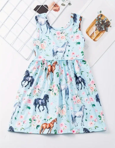 Blue Horse dress