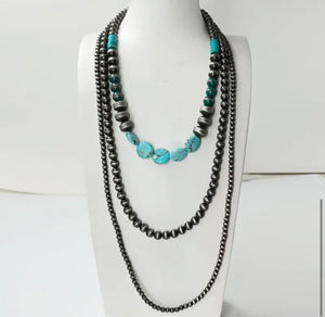 Layered Western Navajo Pearls