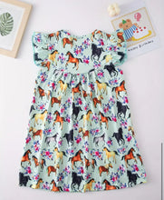 Load image into Gallery viewer, Babydoll Horse dress