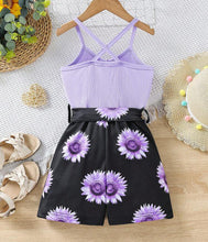 Load image into Gallery viewer, Floral Cami Romper