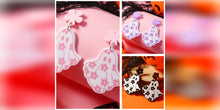 Load image into Gallery viewer, Flowered Ghost Earrings