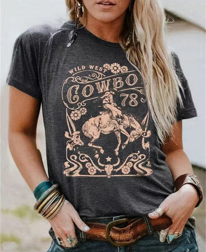 Wild West Cowboy Tee