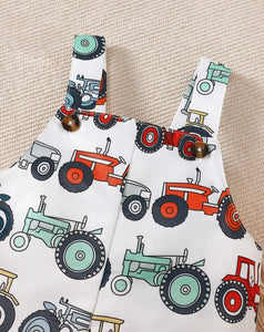 3 pc. Boys Tractor Overalls