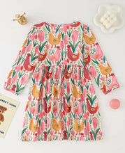 Load image into Gallery viewer, Floral Chicken  Dress