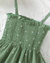 Load image into Gallery viewer, Green Dot Dress