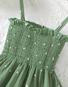 Green Dot Dress