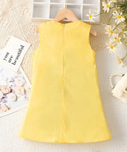 Load image into Gallery viewer, Yellow Side Bow Dress