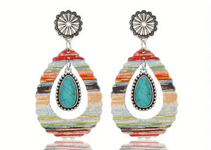 Western Droplet Earrings