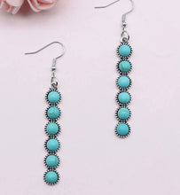 Load image into Gallery viewer, Stone dangle earrings