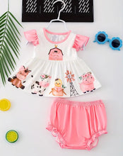 Load image into Gallery viewer, Farm Girl Bummie Outfit