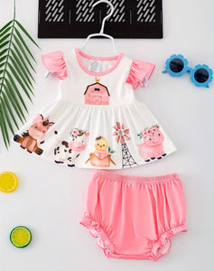 Farm Girl Bummie Outfit