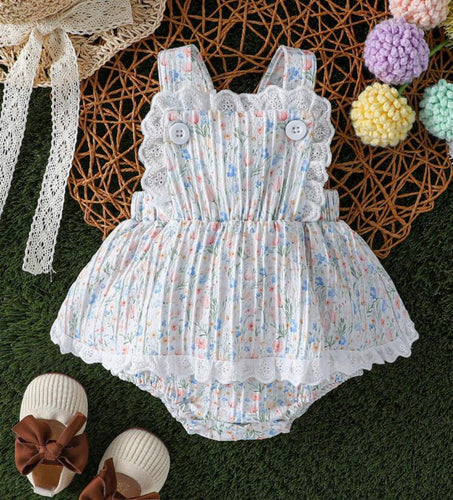 Spring Floral Romper