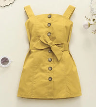 Load image into Gallery viewer, Cotton Belted Dress