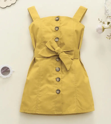 Cotton Belted Dress
