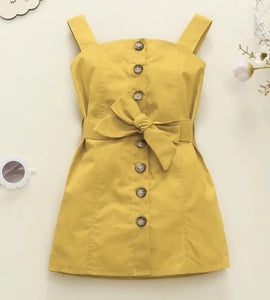 Cotton Belted Dress