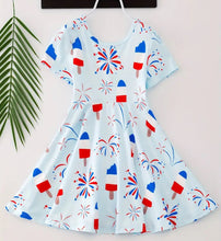 Load image into Gallery viewer, Firework Popsicle Dress