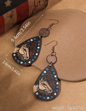 Load image into Gallery viewer, Bohemian horse earrings