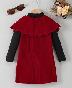 Turtle Neck Smock Dress