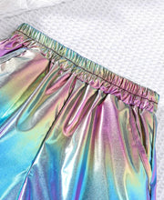 Load image into Gallery viewer, Gradient Disco Shorts