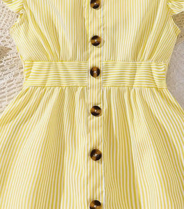 Casual V-Neck Dress