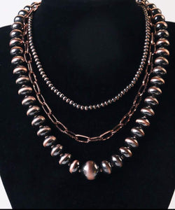 Layered Western Necklace Set