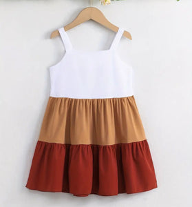 Color block Cami Dress