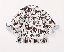 Load image into Gallery viewer, Fringe Cow Shirt