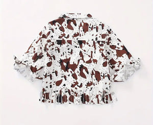 Fringe Cow Shirt