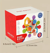 Load image into Gallery viewer, Montessori Infant Sensory Rattle/teether