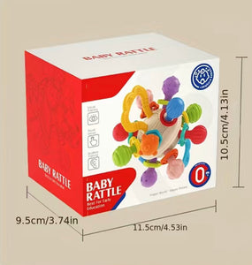 Montessori Infant Sensory Rattle/teether