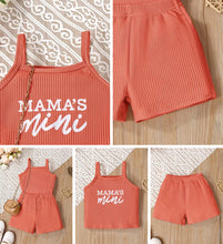 Load image into Gallery viewer, Mama’s Mini short outfit