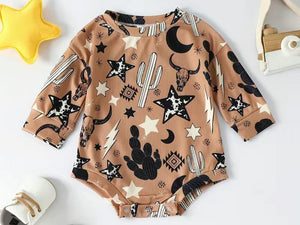 Cactus Star Onesie