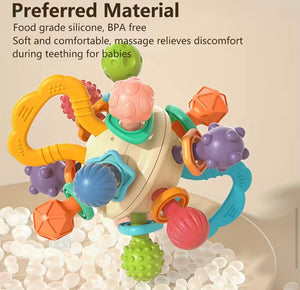Montessori Infant Sensory Rattle/teether