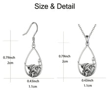 Load image into Gallery viewer, Highland Cow Necklace Set